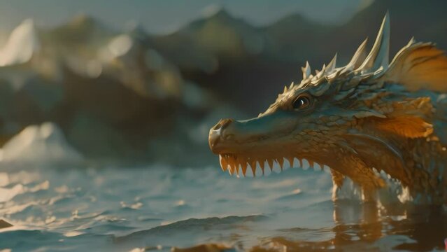 Water Dragon Video 4K