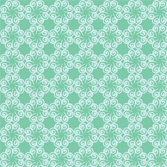 vector floral seamless repeat pattern and background multy color motif Art & Illustration