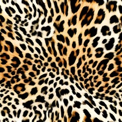 Fototapeta premium Leopard skin background of spotted leopard skin for print, wallpaper, fabric