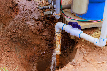 Maintenance of private residence artesian well pump for water supply