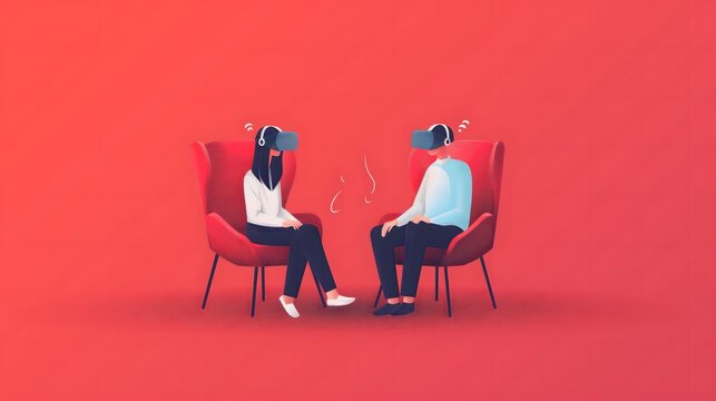 13. Formulate a scenario of AI-assisted mental health support, with virtual counselors providing therapy sessions and personalized coping strategies.