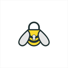 Bee Padlock