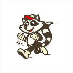 Running Raccoon