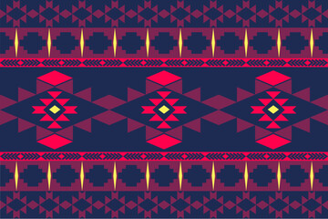 Decorative vector seamless traditional Design.