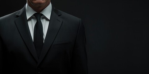A man dressed in a suit and tie posing for a photo shoot