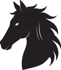 horse head silhouette