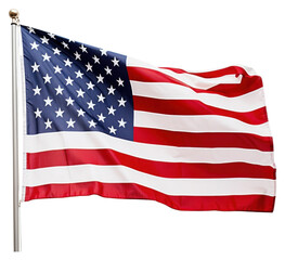 Fototapeta premium PNG American flag white american flag independence.