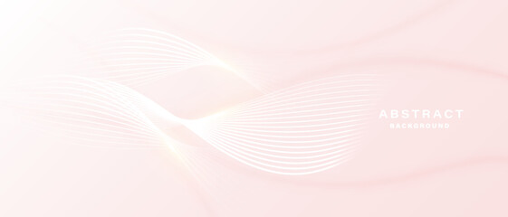 Modern abstract background with flowing particles. Digital  technology concept. vector illustration.