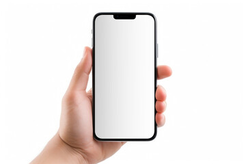 Png mobile phone mockup, transparent screen