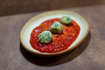 albóndigas de berenjena albóndigas de verduras polpette di melanzane