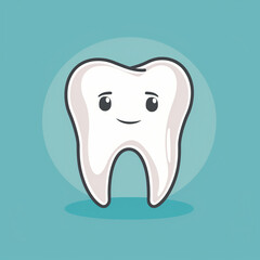 sad tooth dent icon
