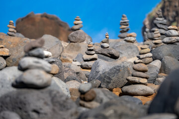 stones on the beach