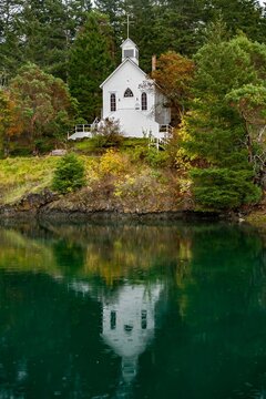 Our Lady of Good Voyage Chapel - Roche Harbor, San Juan Island, Washington