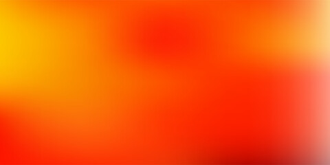 Light orange vector abstract blur layout.