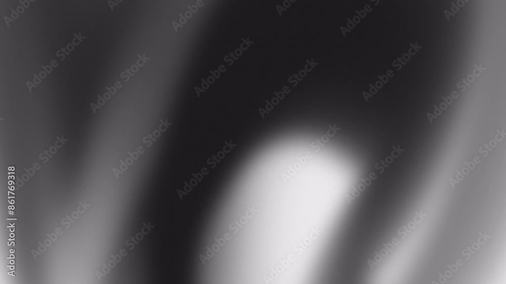 Poster black and white warp animation gradient, grainy texture background motion graphics