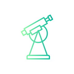 telescope gradient icon