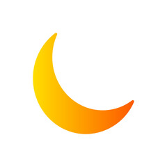 moon gradient icon
