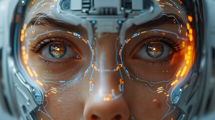 Futuristic Gaze: Exploring the Intersection of Technology and the Human Experience