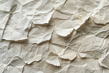Obraz premium Beautiful texture old crumpled paper, design abstract background