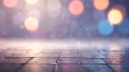 sunset over the city