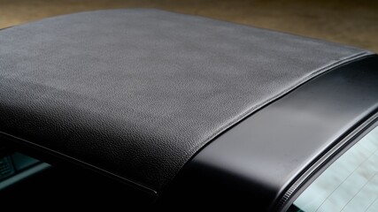 Black convertible top