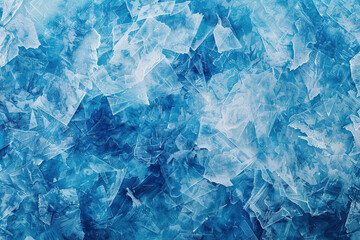 Obraz premium Generative ai on theme of beautiful texture transparent ice for design natural abstract background