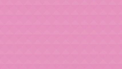 Abstract triangular shape seamless pattern in different shades of pink. High resolution full frame modern geometric triangle background for Valentine's Day, love and romantic celebration. Copy space.