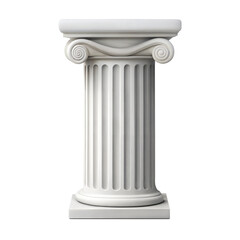 Fototapeta premium column on transparent background
