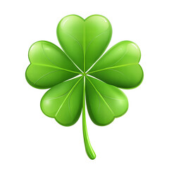 Fototapeta premium clover leaf on transparent background