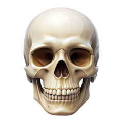 Obraz premium skull on transparent background