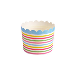 Colorful cupcake paper cups transparent png