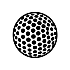 golf ball vector illustration