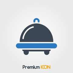 Obraz premium In-Room Dining Icon