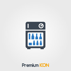 Fototapeta premium Minibar Icon