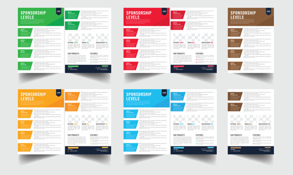 Technical Data Sheet layout template. Product Catalogue & modern a4 product catalog design template, Sponsorship level template design, A4 flyer, corporate flyer, business flyer, catalog