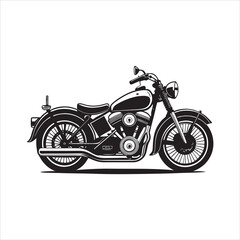 Obraz premium Bike silhouette art design