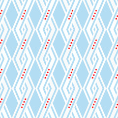 Fototapeta premium chicago city flag rhombus pattern background. vector illustration