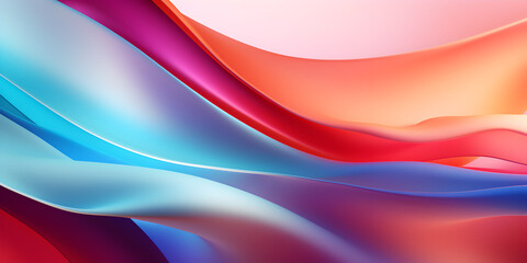 Obraz premium Abstract background with gradient mesh and smooth transitions harmonious colors