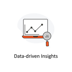 Data-Driven Insights: Leveraging Analytics for Informed Decisions with editable stroke.