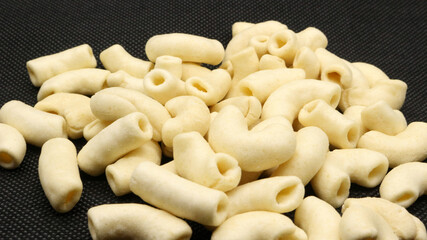 Macaroni snack isolated