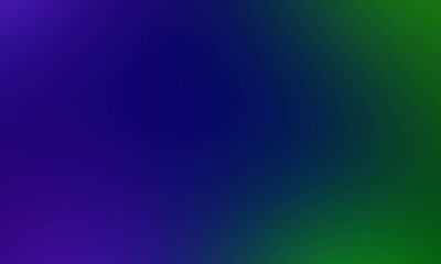 Abstract blue and green  gradient. Blue background. Smooth gradient background. Technology background