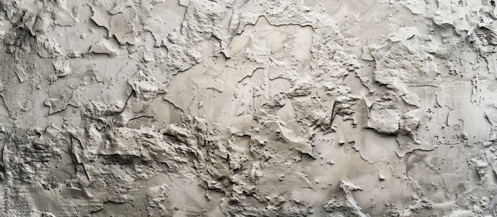 Poster Abstract seamless background featuring a texture resembling a cement or concrete plaster surface, ideal for design with copy space image.