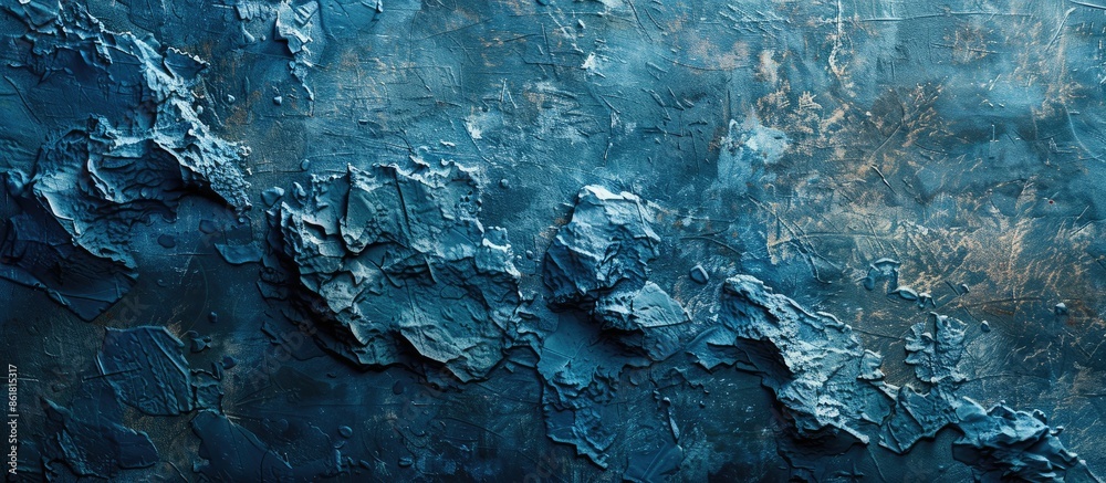 Poster Background in varying shades of blue with textured elements to create an appealing copy space image.