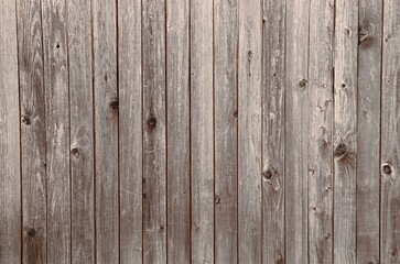 Naklejka premium Background, texture of wooden boards weathered and faded in the sun