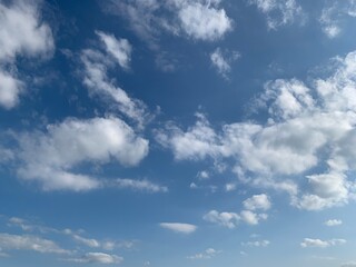 Fototapeta premium blue sky with clouds