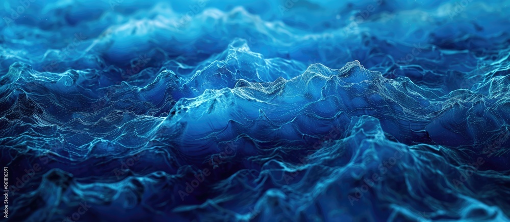Poster blue textured background perfect for copy space image.