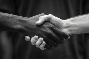 close up of people shaking hands