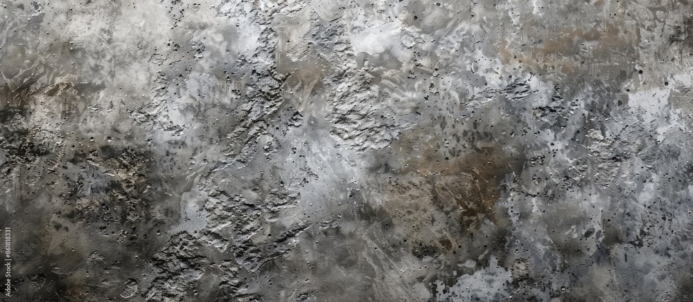Wall mural texture of a wall made of natural cement with a copy space image. - Wall murals