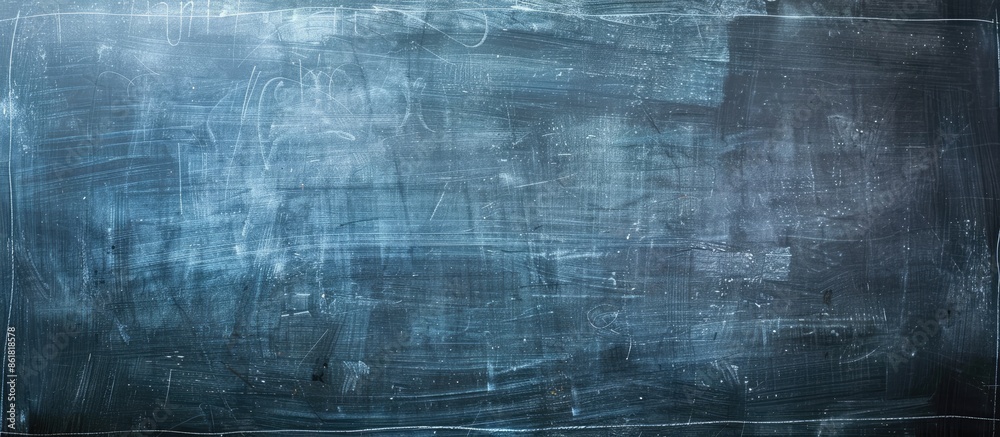 Fototapete close-up of a chalkboard texture for an educational concept, with space for an image. copy space ima