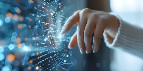 Tech enables digital creativity through advanced algorithms for art music and images. Concept Digital Art, Creative Algorithms, Music Generation, Image Manipulation, Technology Integration